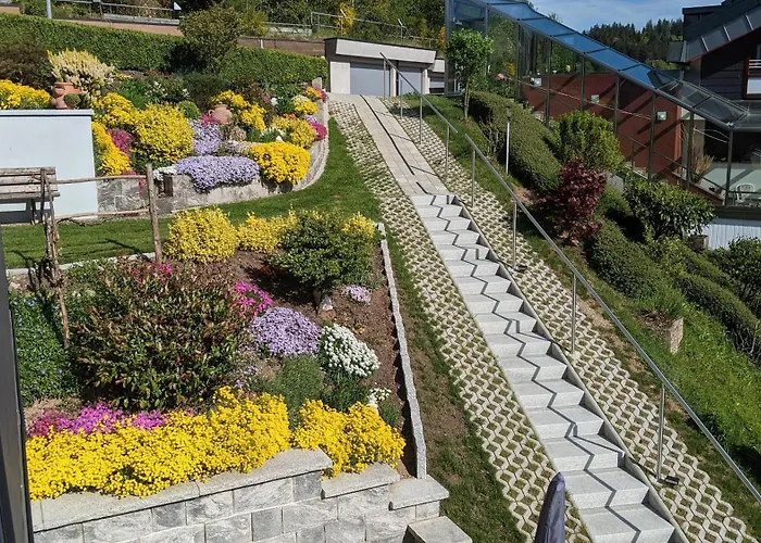 Triberg Blick Triberg im Schwarzwald